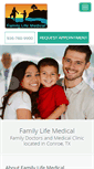 Mobile Screenshot of familylifemedical.com